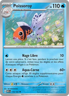 Carte Pokémon Poissoroy 119