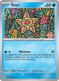 Carte Pokémon Stari 120