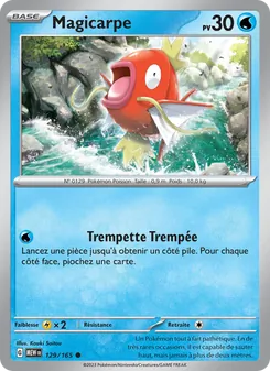 Carte Pokémon Magicarpe 129