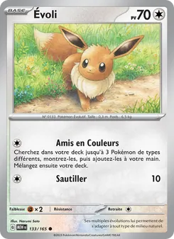 Carte Pokémon Évoli 133