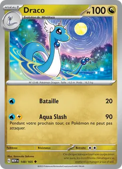 Carte Pokémon Draco 148