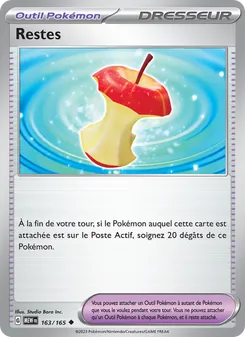 Carte Pokémon Restes 163