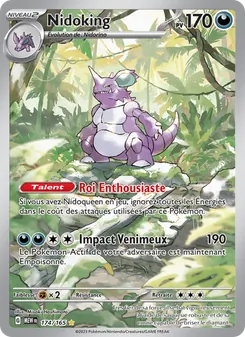 Carte Pokémon Nidoking 174