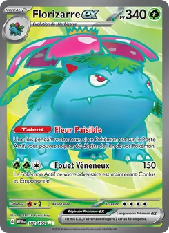 Carte Pokémon Florizarre-ex 182