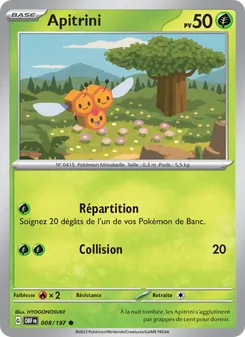 Carte Pokémon Apitrini 008