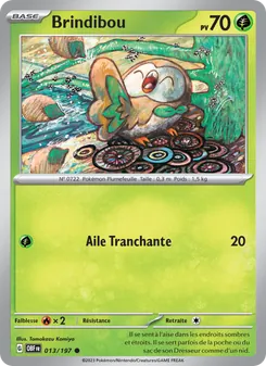 Carte Pokémon Brindibou 013