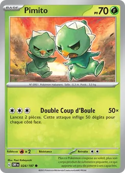 Carte Pokémon Pimito 024