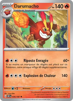 Carte Pokémon Darumacho 035