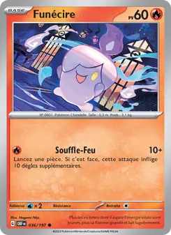 Carte Pokémon Funécire 036