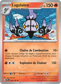 Carte Pokémon Lugulabre 038