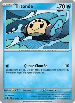 Carte Pokémon Tritonde 050