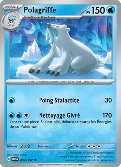 Carte Pokémon Polagriffe 054