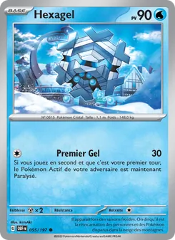 Carte Pokémon Hexagel 055