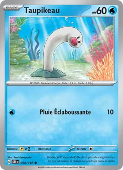 Carte Pokémon Taupikeau 058
