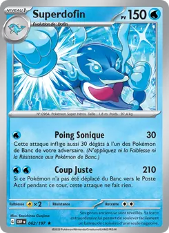 Carte Pokémon Superdofin 062