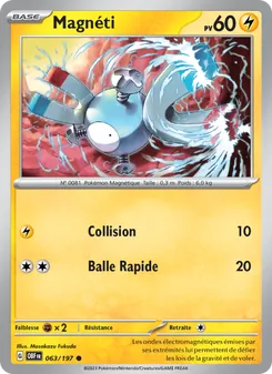 Carte Pokémon Magnéti 063