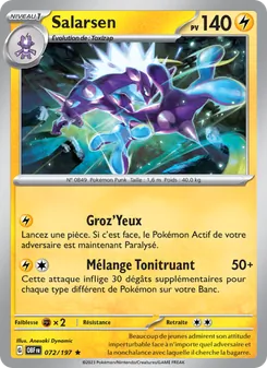 Carte Pokémon Salarsen 072