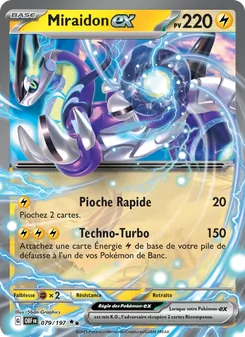Carte Pokémon Miraidon-ex 079
