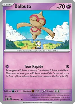 Carte Pokémon Balbuto 094