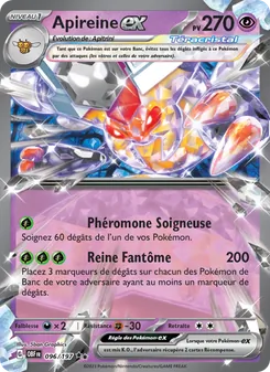 Carte Pokémon Apireine-ex 096