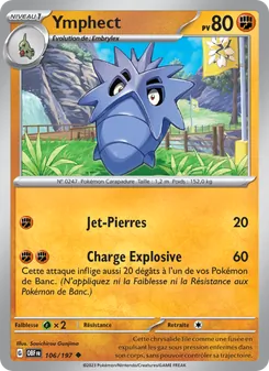 Carte Pokémon Ymphect 106