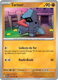 Carte Pokémon Tarinor 107