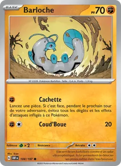 Carte Pokémon Barloche 108