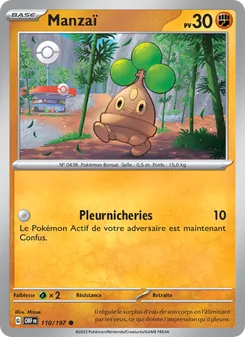 Carte Pokémon Manzaï 110