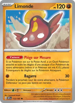 Carte Pokémon Limonde 112