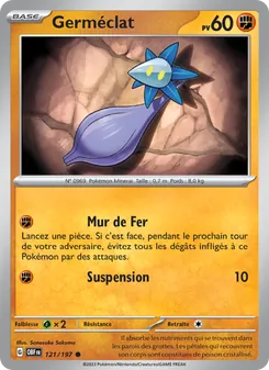 Carte Pokémon Germéclat 121