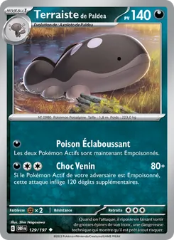 Carte Pokémon Terraiste de Paldea 129