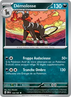 Carte Pokémon Démolosse 133