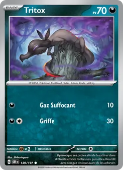 Carte Pokémon Tritox 139