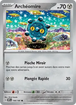 Carte Pokémon Archéomire 144