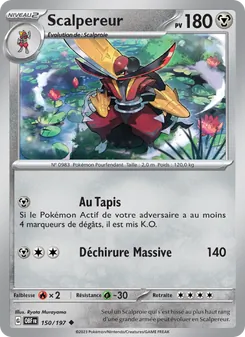 Carte Pokémon Scalpereur 150