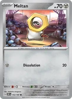 Carte Pokémon Meltan 152