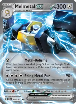 Carte Pokémon Melmetal-ex 153