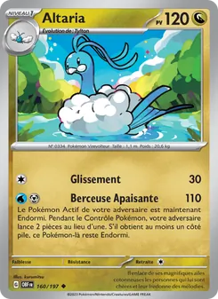 Carte Pokémon Altaria 160