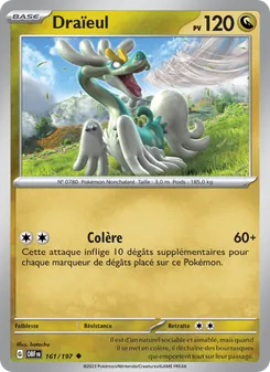 Carte Pokémon Draïeul 161