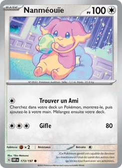 Carte Pokémon Nanméouïe 173