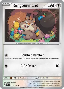 Carte Pokémon Rongourmand 178