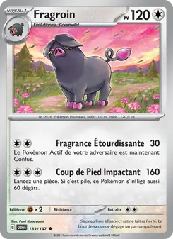 Carte Pokémon Fragroin 183