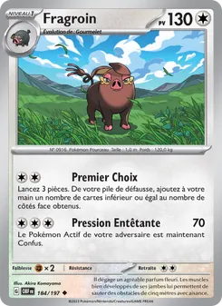 Carte Pokémon Fragroin 184