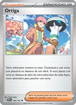 Carte Pokémon Ortiga 190