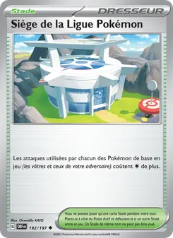Carte Pokémon Siège de la Ligue Pokémon 192