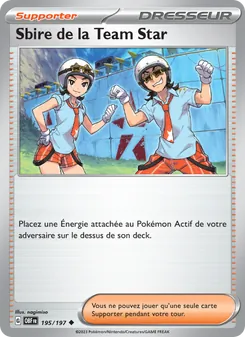Carte Pokémon Sbire de la Team Star 195