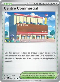 Carte Pokémon Centre Commercial 196