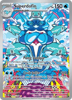 Carte Pokémon Superdofin 200