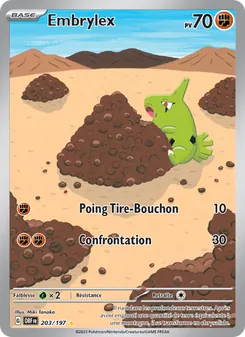 Carte Pokémon Embrylex 203