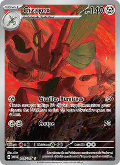 Carte Pokémon Cizayox 205